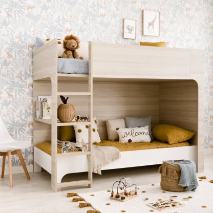 Litera cama nido personalizable Nina RO Posición escalera Izquierda |  Kenayhome