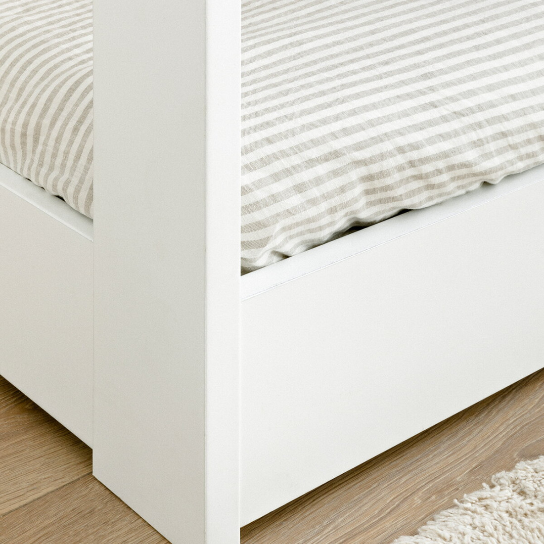 Litera con cama nido personalizable Tier Blanco - Kenay Home – Bechester
